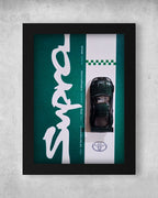 hotwheels frame&minietcher car frame